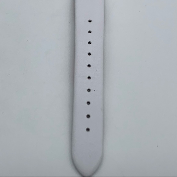 TED BAKER 36mm Belgravia Floral Printed Watch in White Leather Strap - Picture 9 of 14